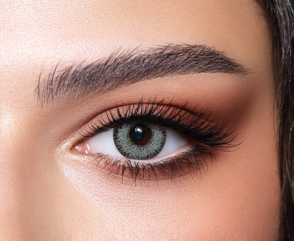 Bella - Husky Gray Green - Glow Collection - Color Contact Lenses