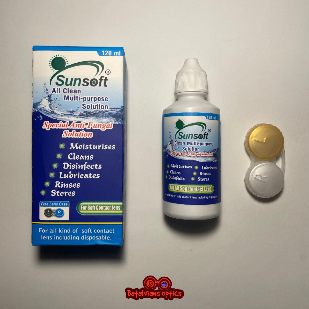 Sunsoft Lens Solution - 120ml