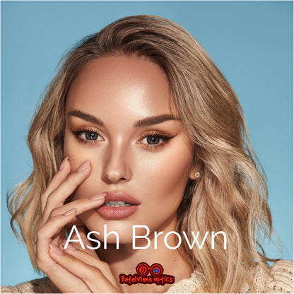 Bella - Ash Brown - One Day Collection Color Contact Lenses