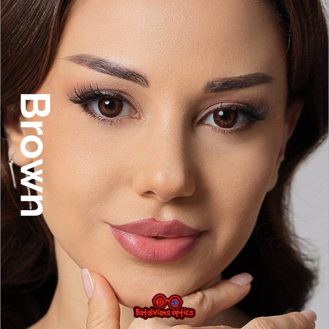 Fresh Brown - 3-Tone Color Contact Lenses