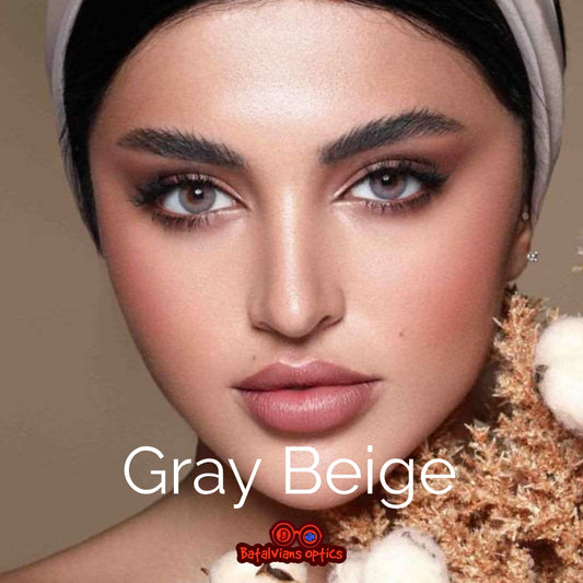 Bella - Gray Beige - Elite Collection - Color Contact Lenses