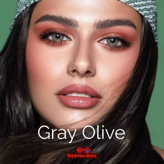 Bella - Gray Olive - Elite Collection - Color Contact Lenses