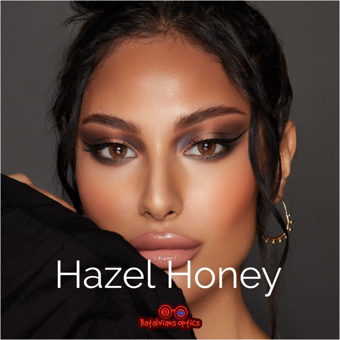 Bella - Hazel Honey - One Day Collection Color Contact Lenses