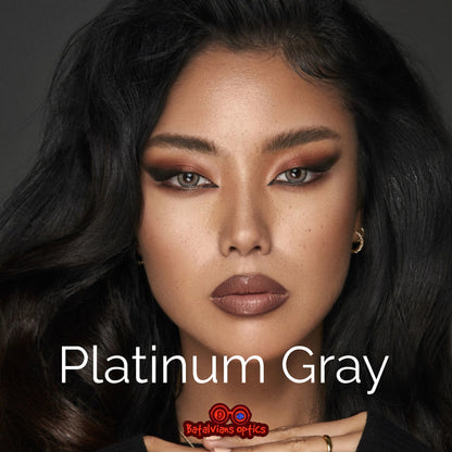 Bella - Platinum Gray - One Day Collection Color Contact Lenses