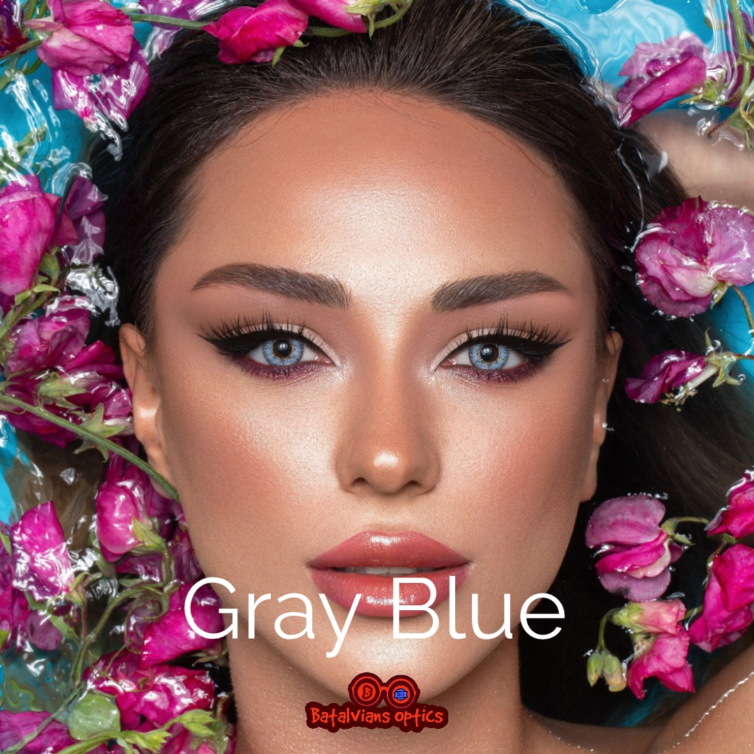 Bella - Gray Blue - Natural Collection - Color Contact Lenses