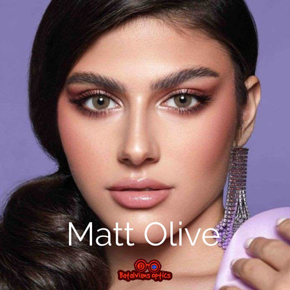 Bella - Matt Olive - Elite Collection - Color Contact Lenses