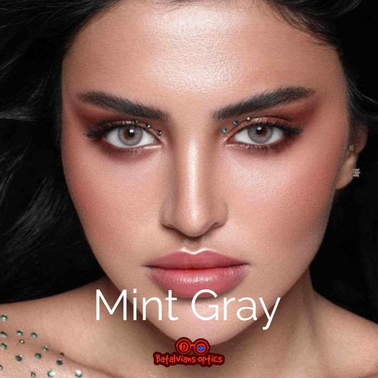 Bella - Mint Gray - Elite Collection - Color Contact Lenses