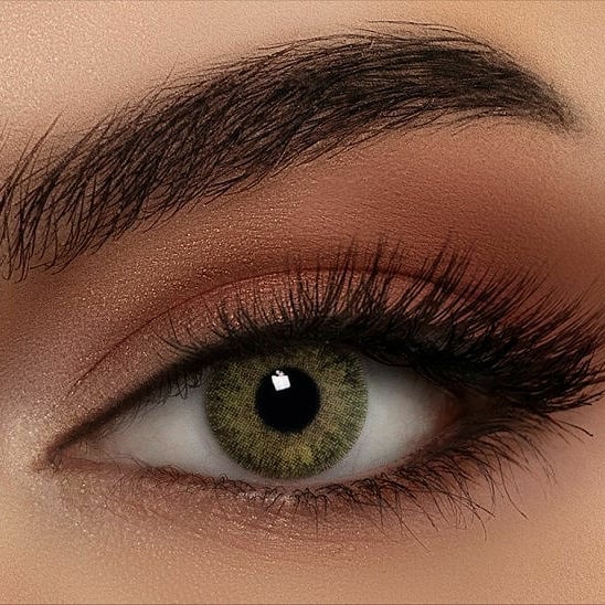 Bella - Green Yellow - Natural Collection - Color Contact Lenses