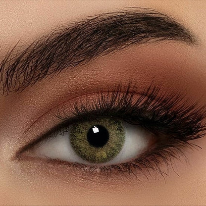 Bella - Green Yellow - Natural Collection - Color Contact Lenses