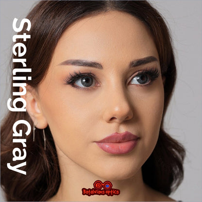 Fresh Sterling Gray - 3-Tone Color Contact Lenses