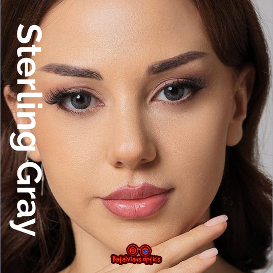 Fresh Sterling Gray - 3-Tone Color Contact Lenses