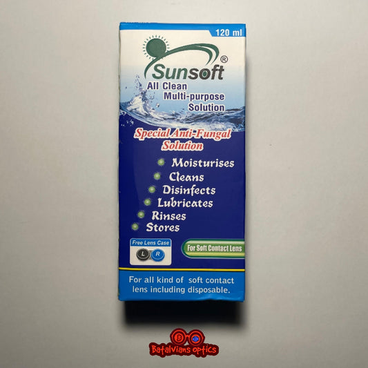 Sunsoft Lens Solution - 120ml